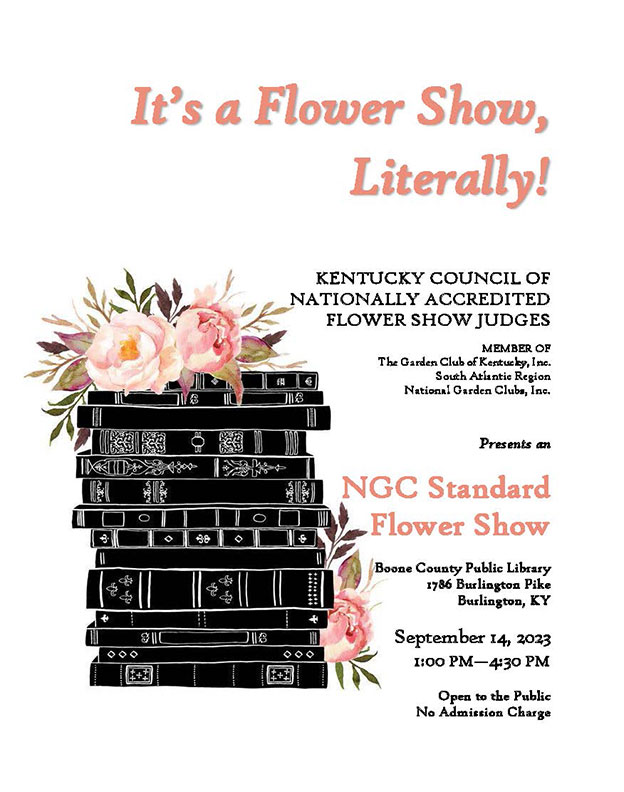 Kentucky Council of Flower Show Judges: "It's a Flower Show, Literally!"